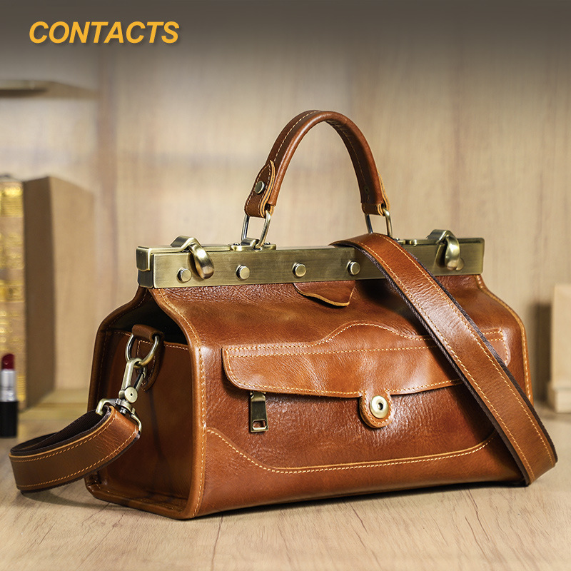 Luxury Bags In - Full Grain Lamb Cowhide Leather Ladies