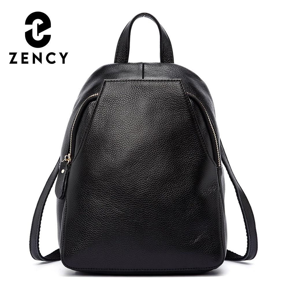Genuine Leather Backpack - Zency Charm Women Backpack 100% Genuine