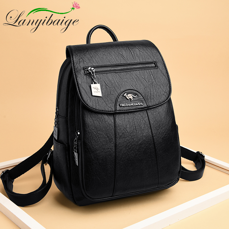 Genuine Leather Backpack - 2026 New Women's Backpack High Quality