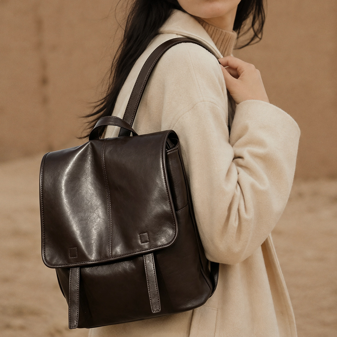 2026 new model, backpack, vege - огляд і ціна Genuine Leather Backpack