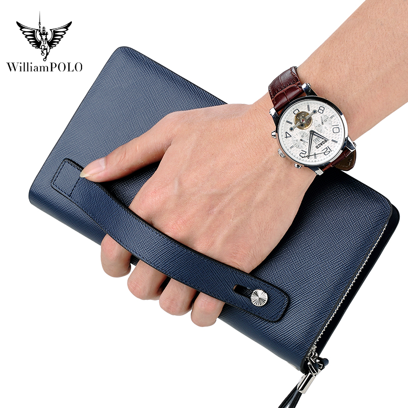 WILLIAMPOLO Luxury Men's Leath - огляд і ціна Luxury Bags Office