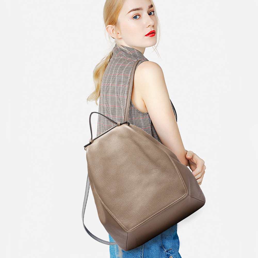 Zency Women 100% Genuine Leath - огляд і ціна Genuine Leather Backpack