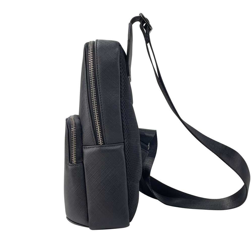 Fashion Design Black Men's Sli - огляд і ціна Genuine Leather Backpack