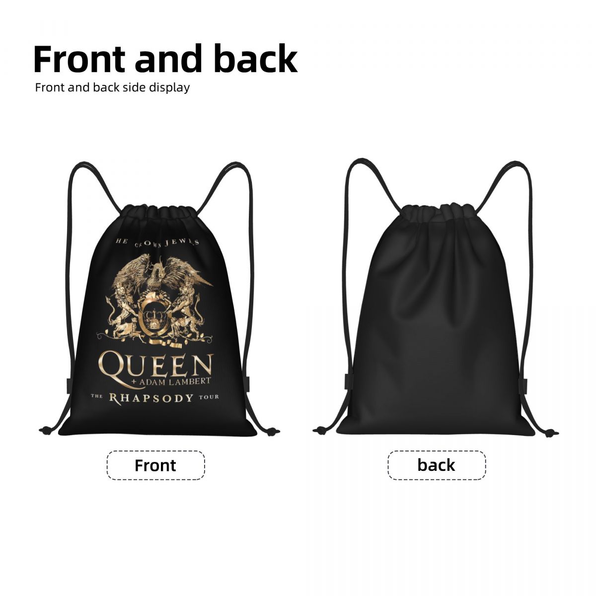 Custom Freddie Mercury Crown D - огляд і ціна Luxury Yoga Bags