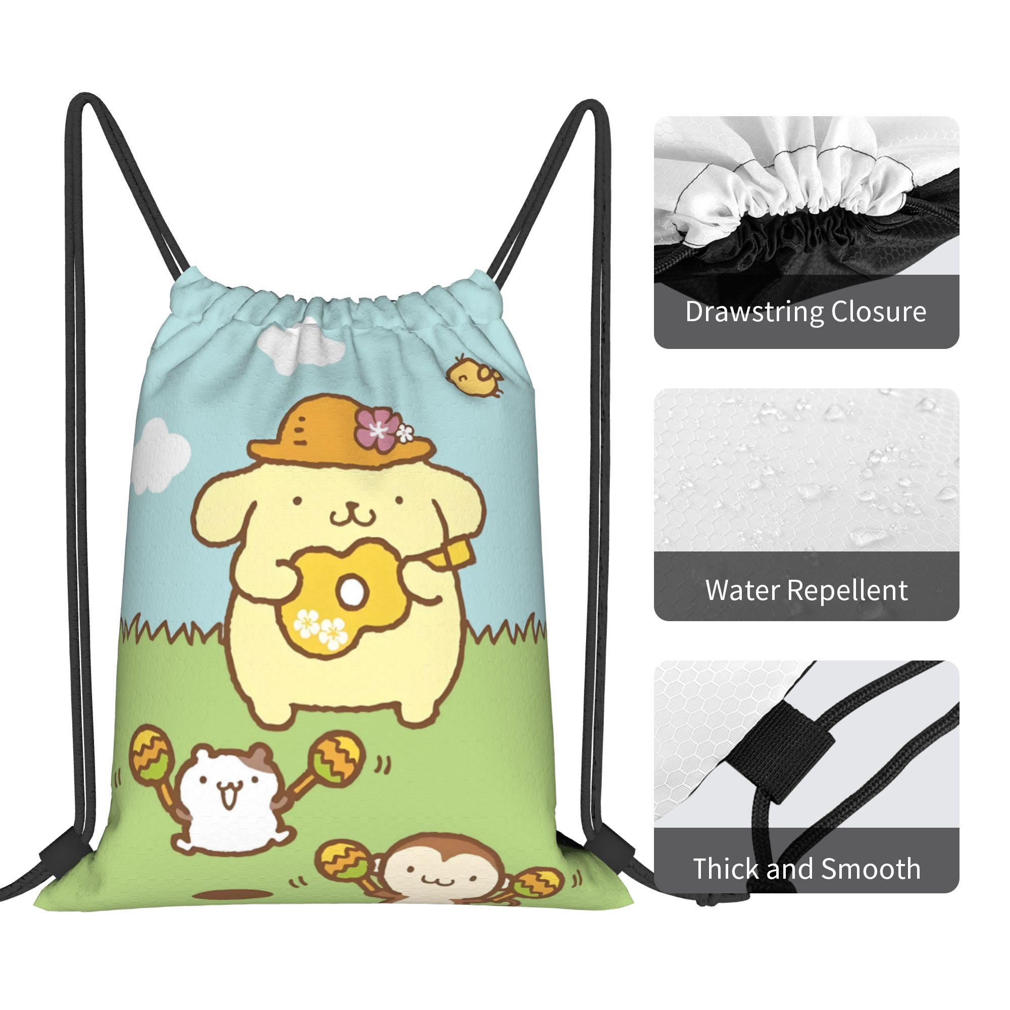 Custom P-Pompompurines Drawstr - огляд і ціна Luxury Yoga Bags