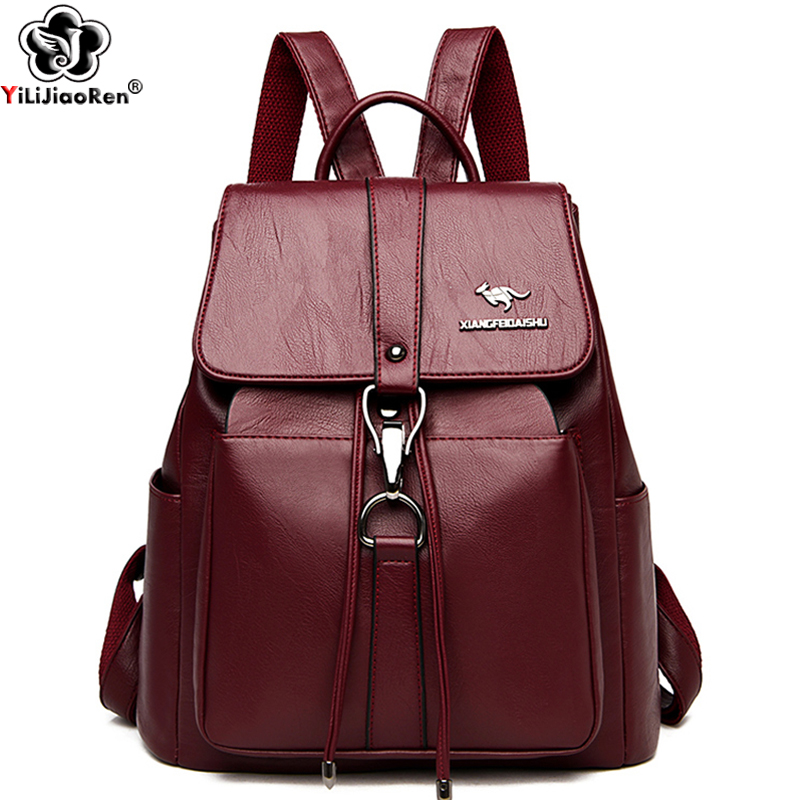 Anti Theft Backpack Women Shou - огляд і ціна Genuine Leather Backpack