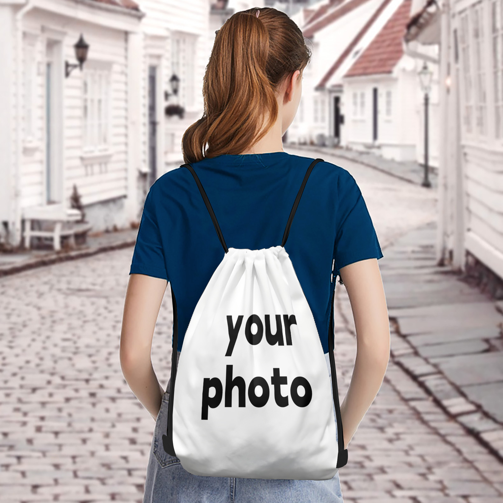 Personalized Drawstring Sack w - огляд і ціна Luxury Yoga Bags