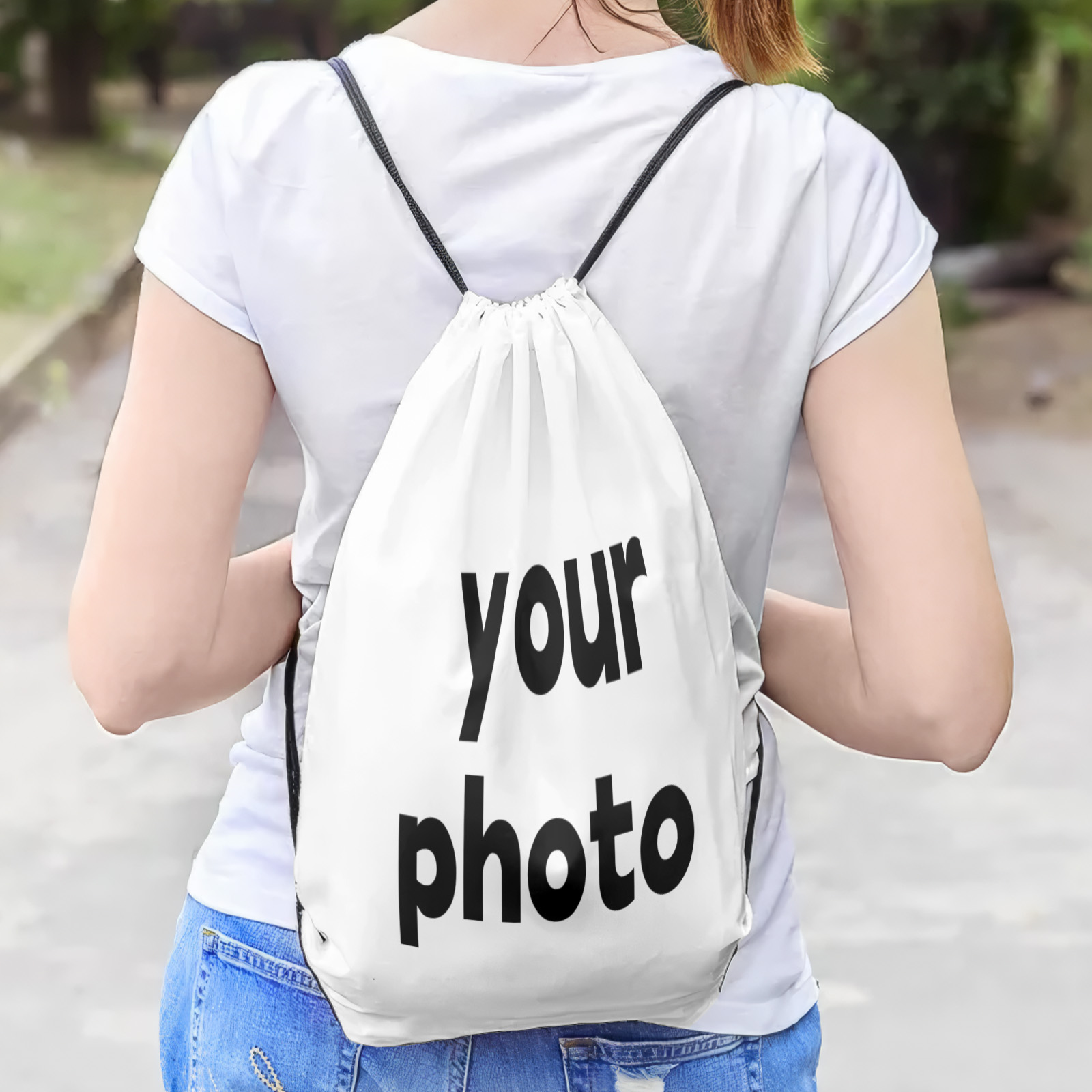 Personalized Drawstring Sack w - огляд і ціна Luxury Yoga Bags