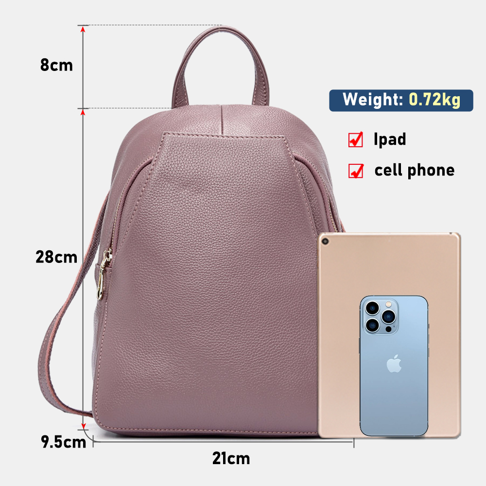 Zency Charm Women Backpack 100 - огляд і ціна Genuine Leather Backpack