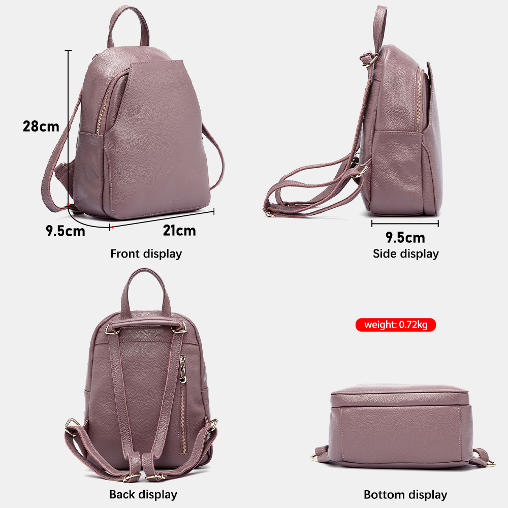 Zency Charm Women Backpack 100 - огляд і ціна Genuine Leather Backpack