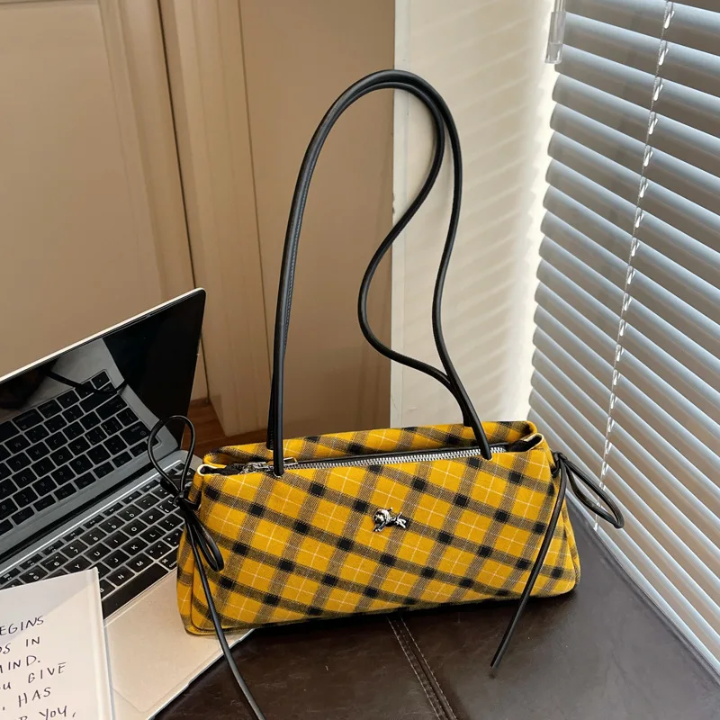 2026 Microfiber Striped Plaid  - огляд і ціна Luxury Bags Affordable