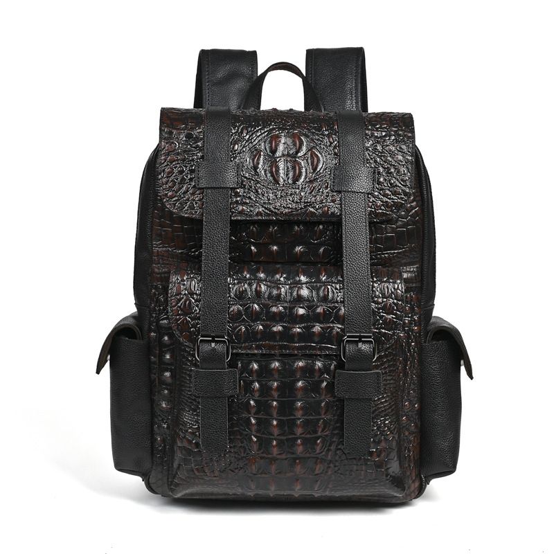 2026 New Fashion Alligator Bra - огляд і ціна Genuine Leather Backpack