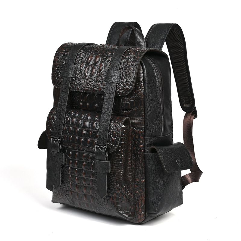 2026 New Fashion Alligator Bra - огляд і ціна Genuine Leather Backpack