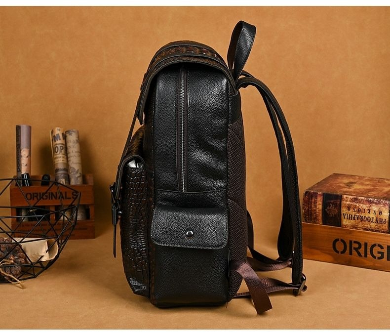 2026 New Fashion Alligator Bra - огляд і ціна Genuine Leather Backpack