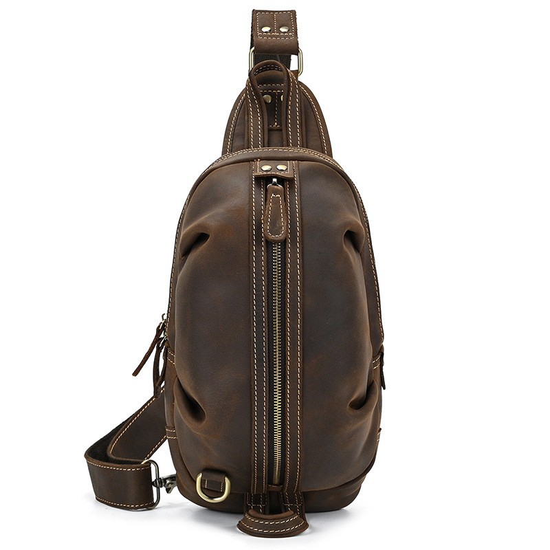 Fashion Design Luxury Men's Sl - огляд і ціна Genuine Leather Backpack